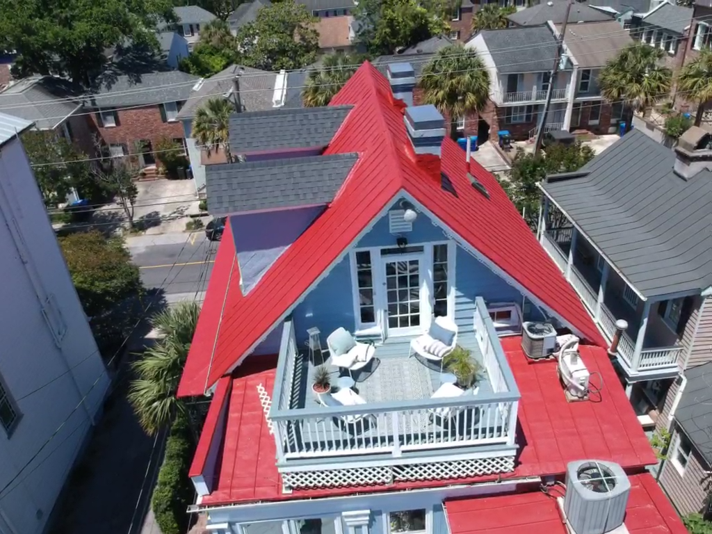 Roof Coating, Red